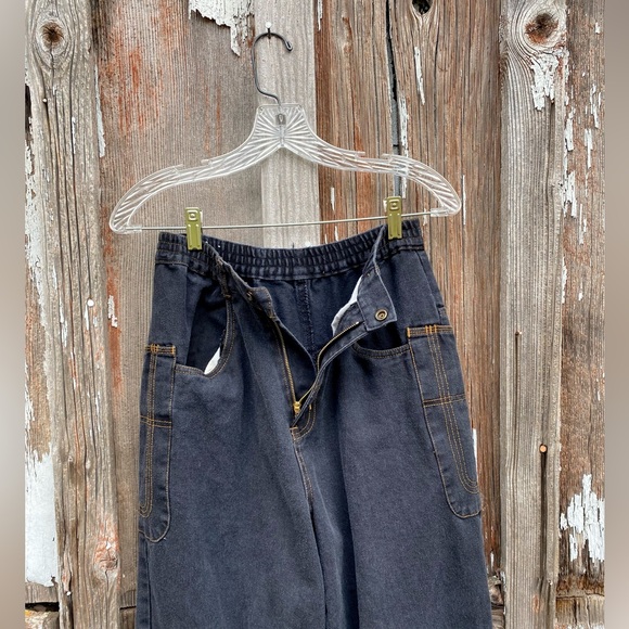 Vintage Bugle Boy Youth Pants Unisex 12 or 26 Waist Wide Leg Skater Y2K - Picture 4 of 11